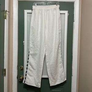 NWOT Ashley Stewart White Elastic Waist Pants